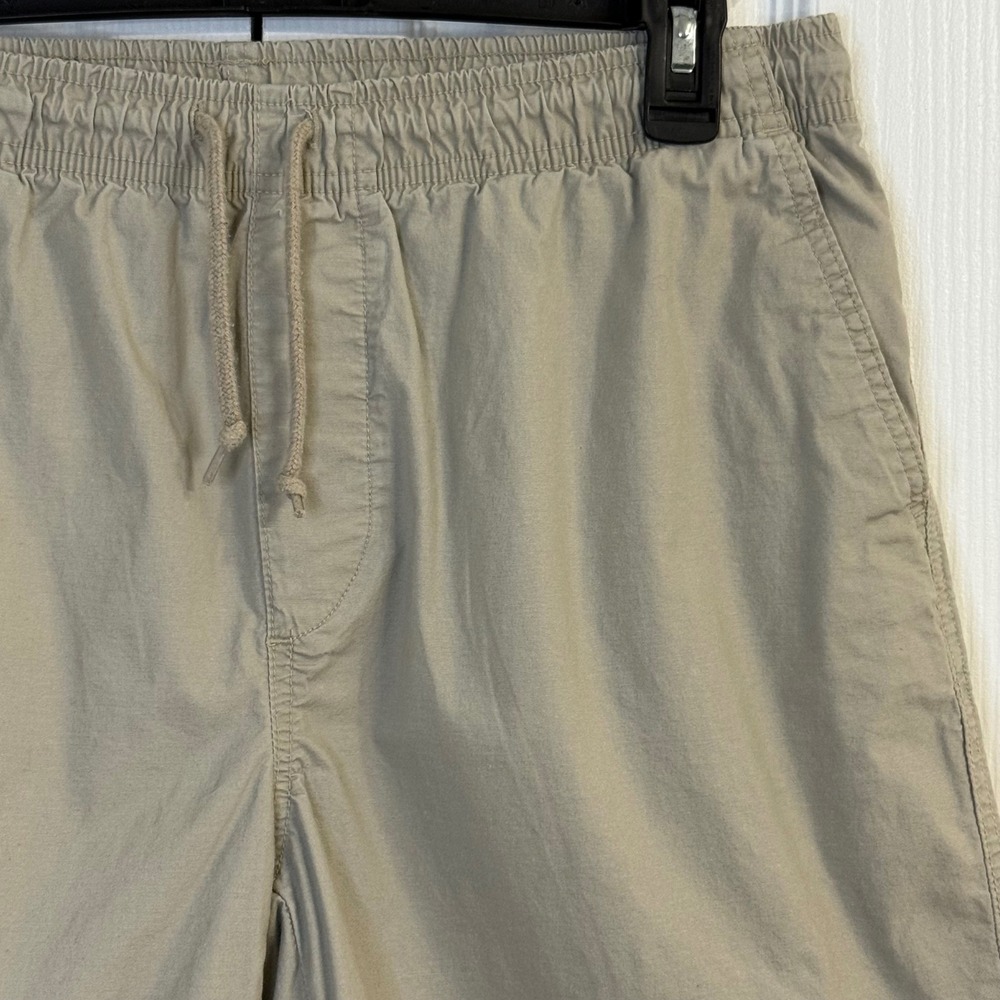 Roebuck & Co. Heritage Supply Shorts Elastic Waist Drawstring Casual Mens L 5.5"